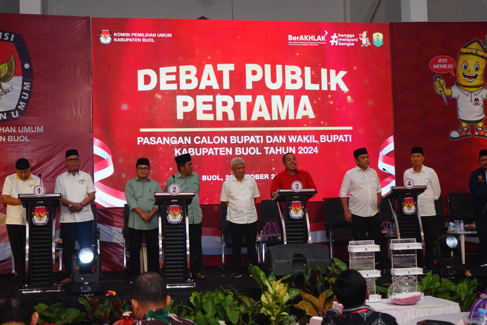 Debat Publik Pertama_Pilkada Tahun 2024