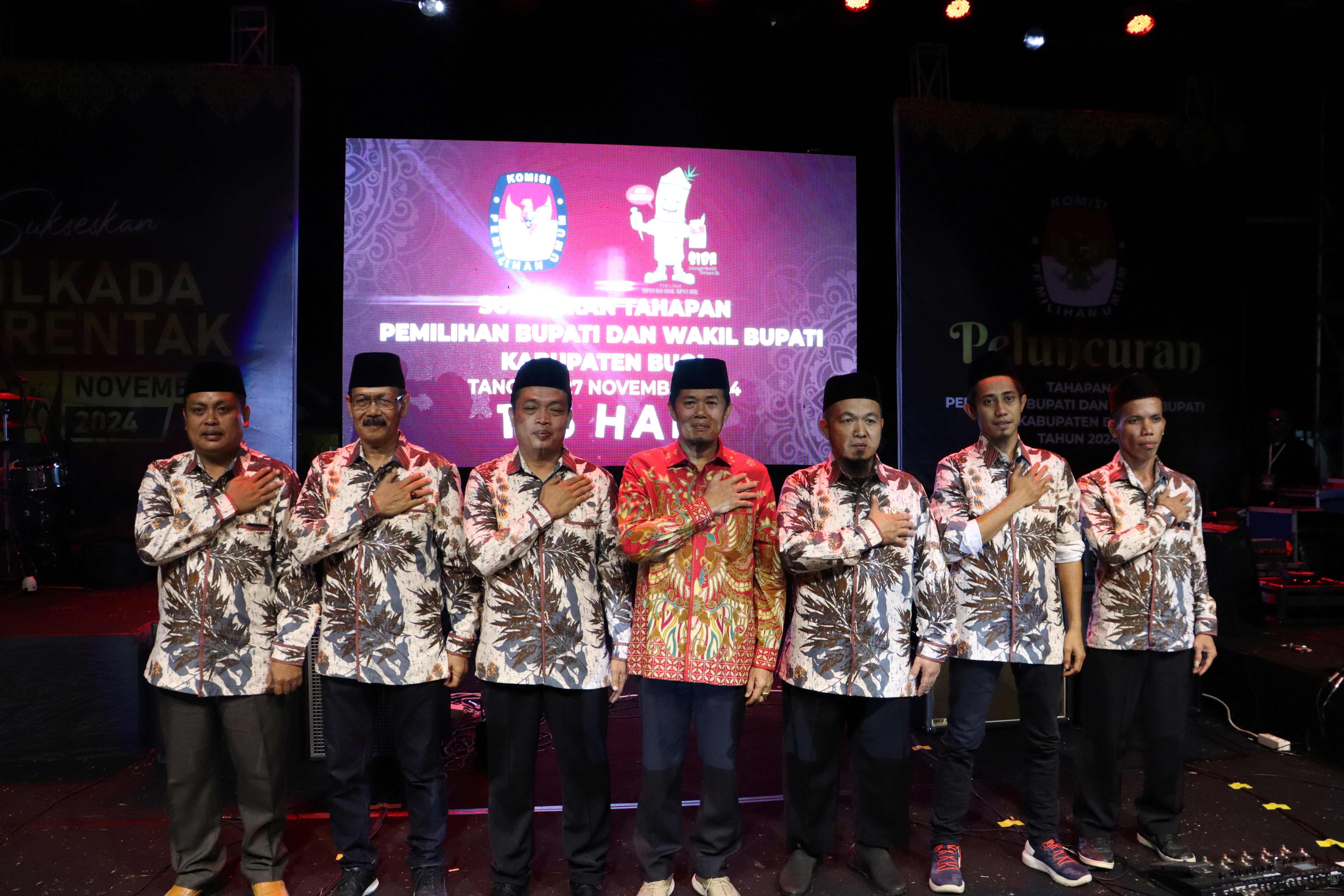 Launching Tahapan Pilkada Tahun 2024